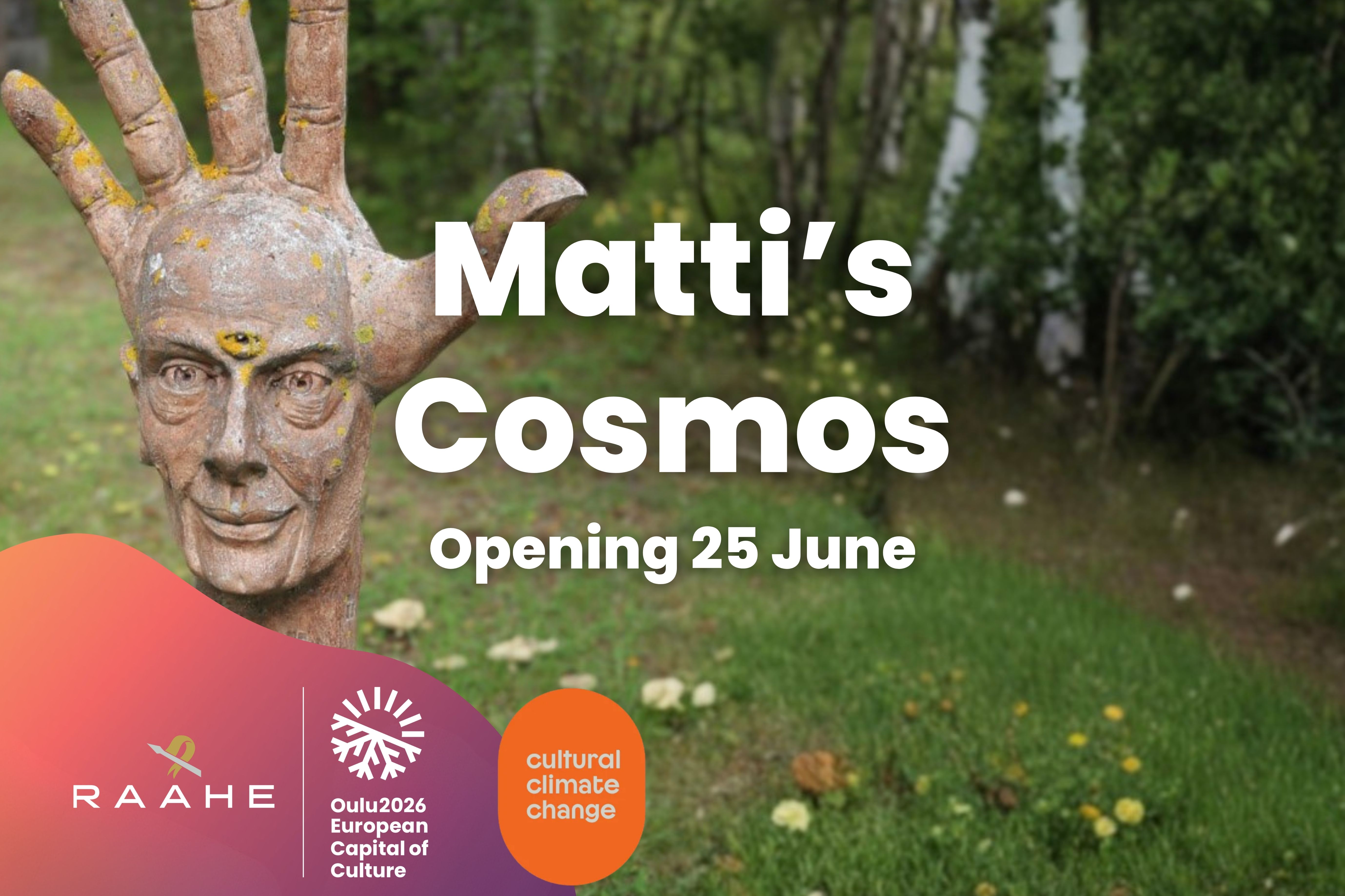 Graphic ad of Matti's Cosmos.
