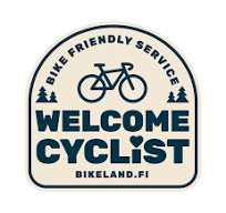 Welcome cyclist -certified