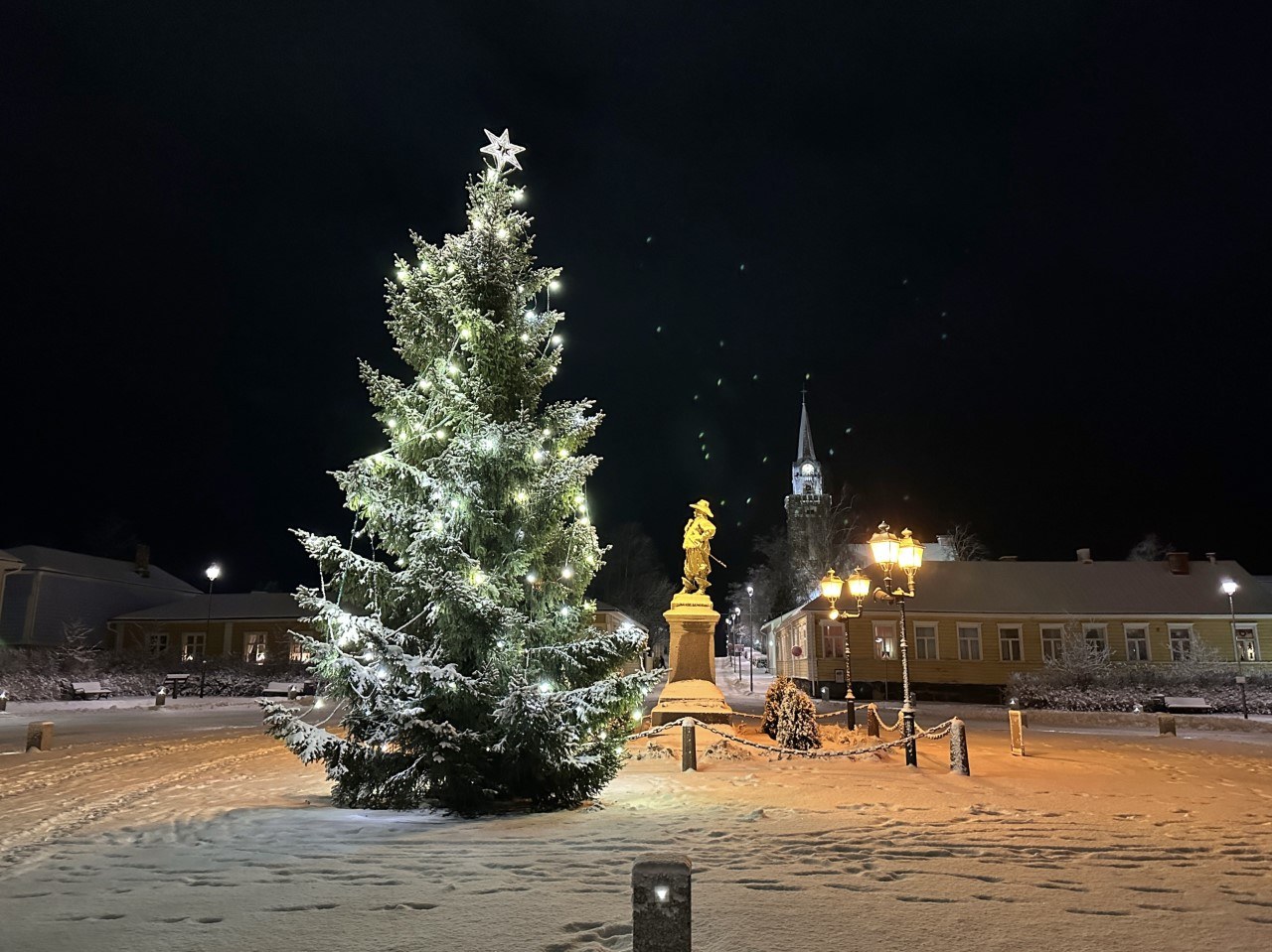 Pekkatorin joulutunnelmaa