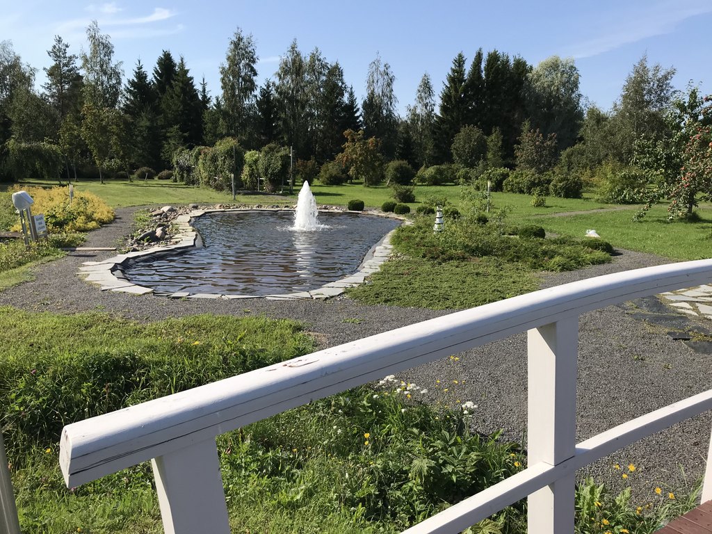 Ylimattila Arboretum Pyhäjoella.