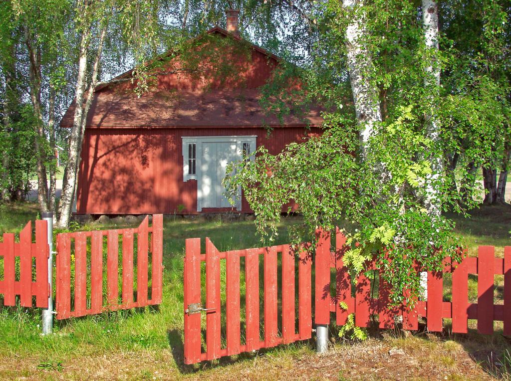 Olkijoen rauhanpirtti Raahessa.