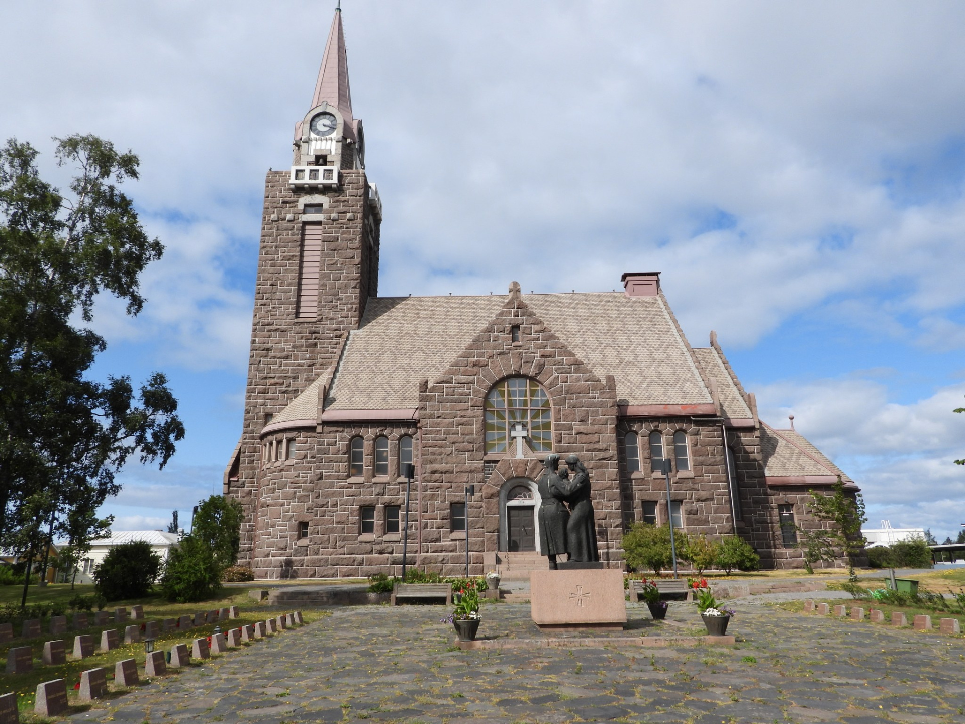 The Church of Holy Trinity in Raahe.
