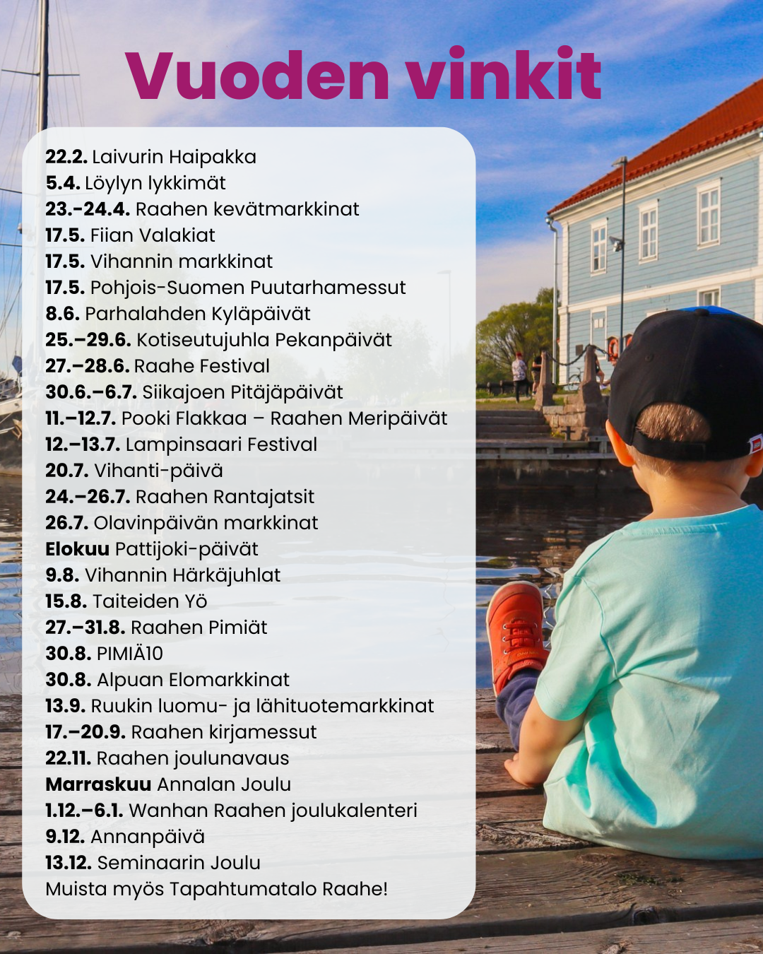 Vuoden vinkit 2025