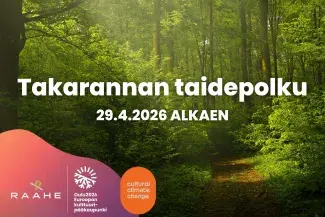 Mainoskuva taidepolusta