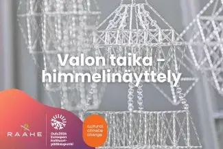 Mainoskuva himmelinäyttelystä