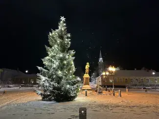 Pekkatorin joulutunnelmaa
