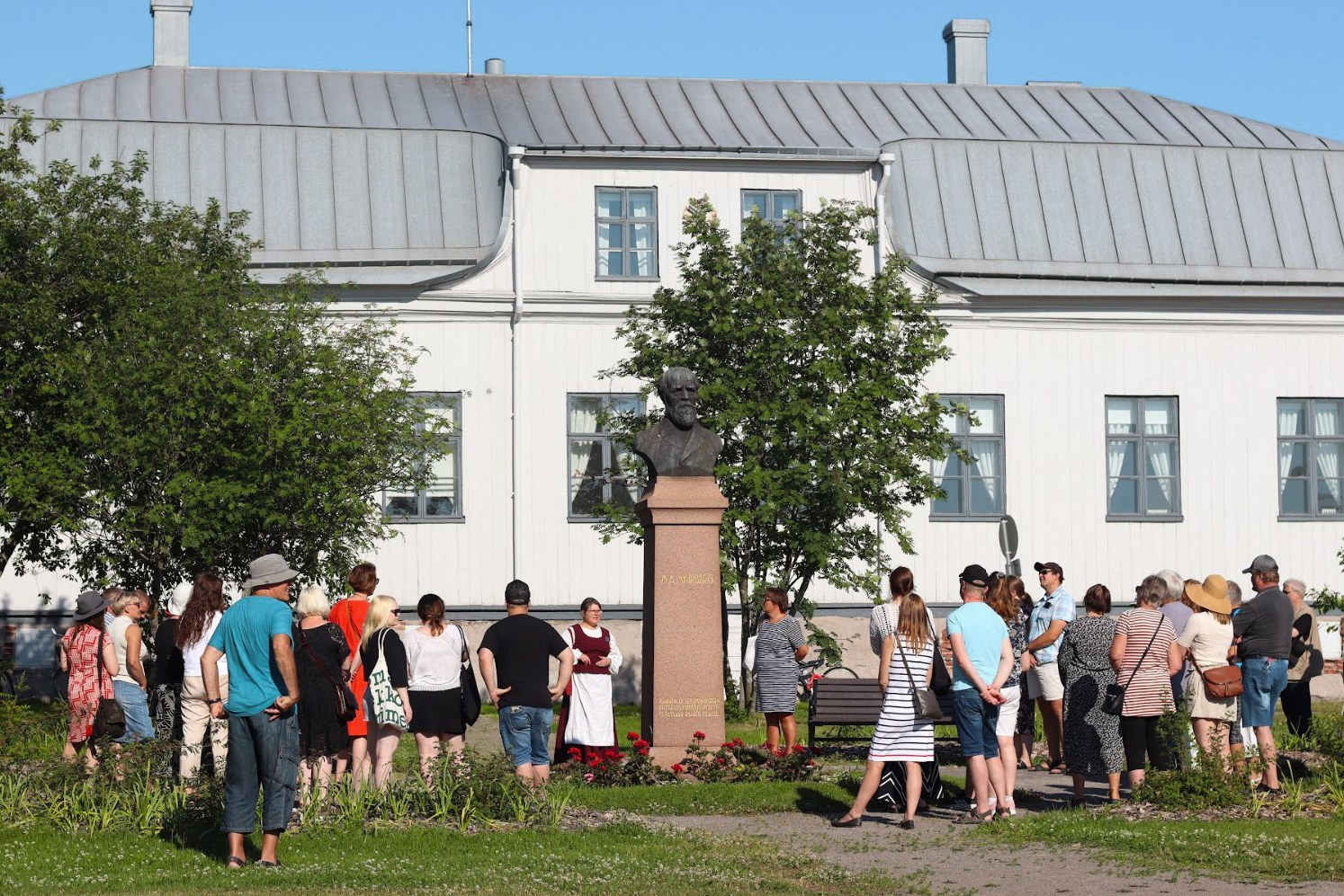Guided tour at Old Town Raahe