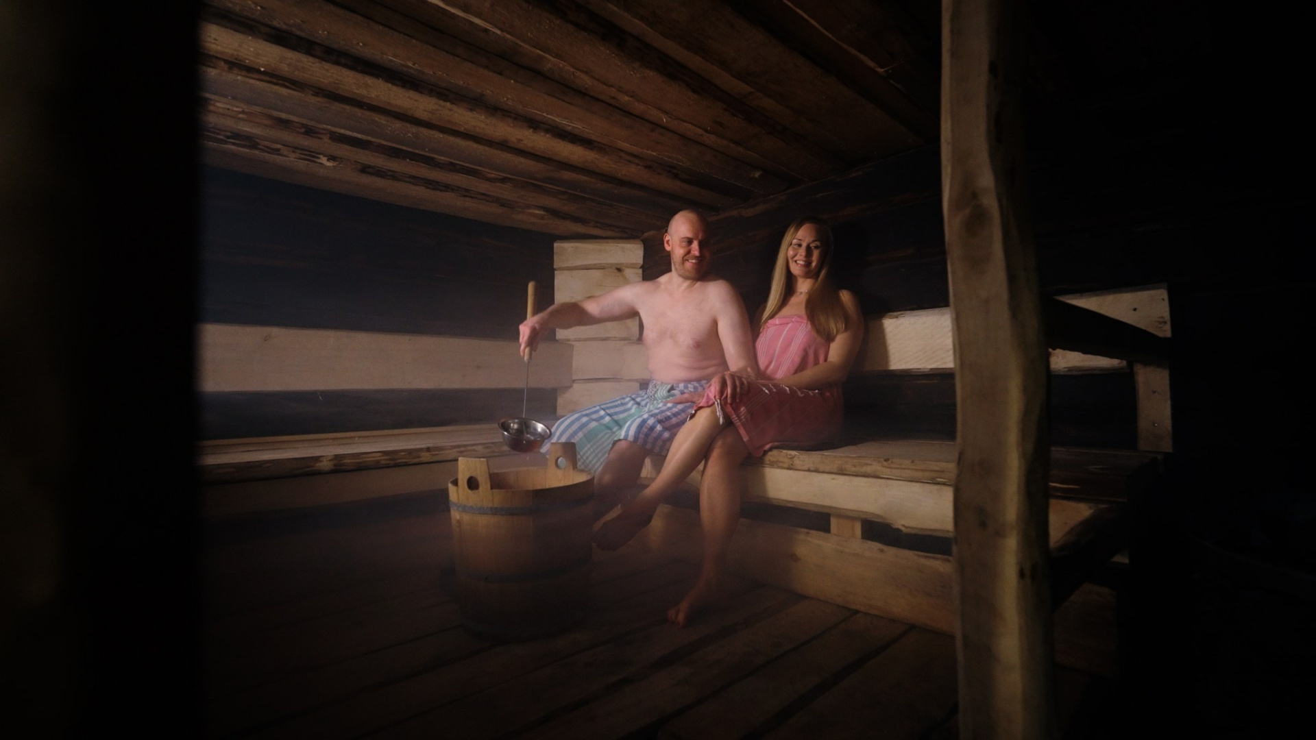 Sauna experience at Trade House of Lang